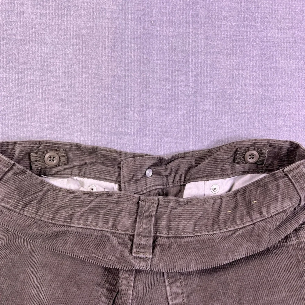 Old Navy Straight Regular Mid Rise Corduroy Pants Kids 12 Light Brown Cotton